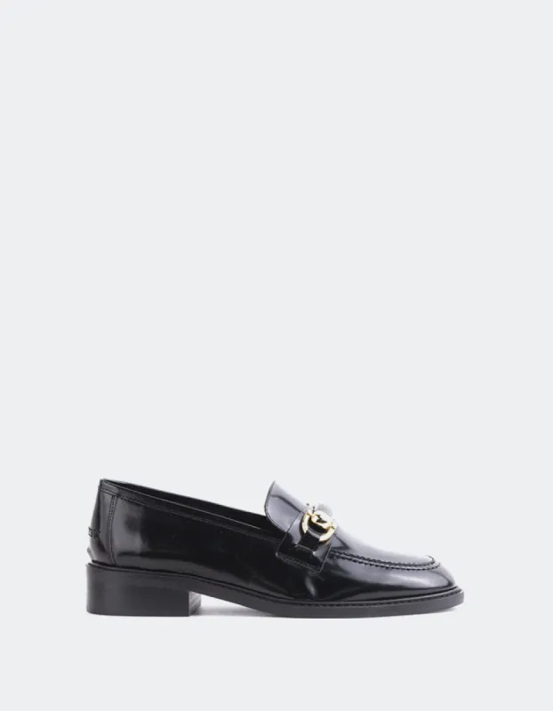 Prato Black Leather sold by L'Intervalle