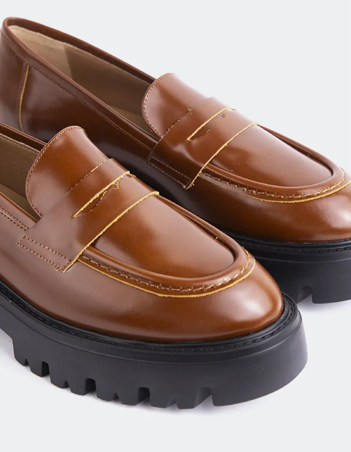 Pesaro Tan Leather sold by L'Intervalle product image thumbnail 3