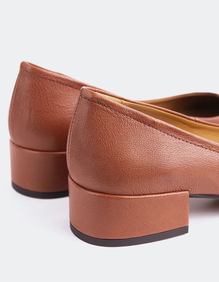 Paisley Tan Vintage Leather sold by L'Intervalle product image thumbnail 4