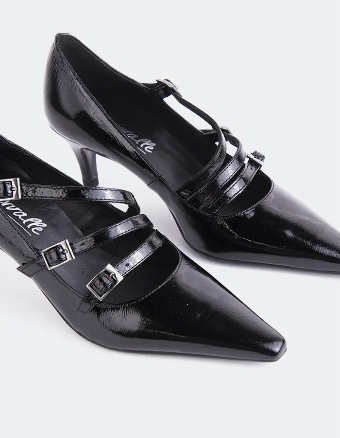 Lenzie Black Patent sold by L'Intervalle product image thumbnail 3