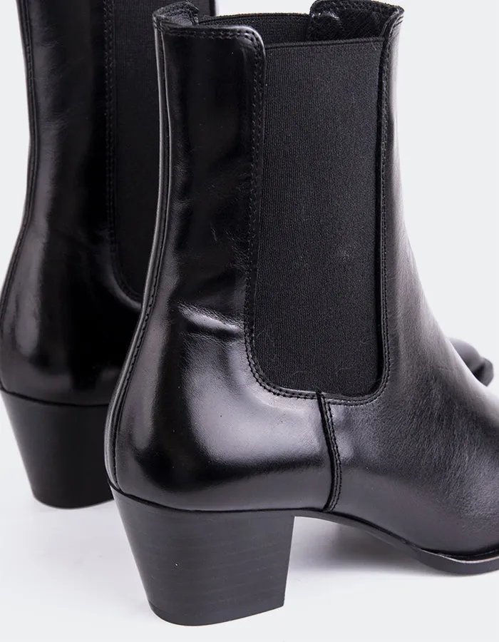 Grazia Black Leather sold by L'Intervalle product image thumbnail 4