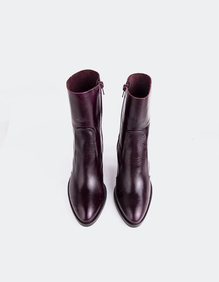 Giove Burgundy Leather sold by L'Intervalle product image thumbnail 5