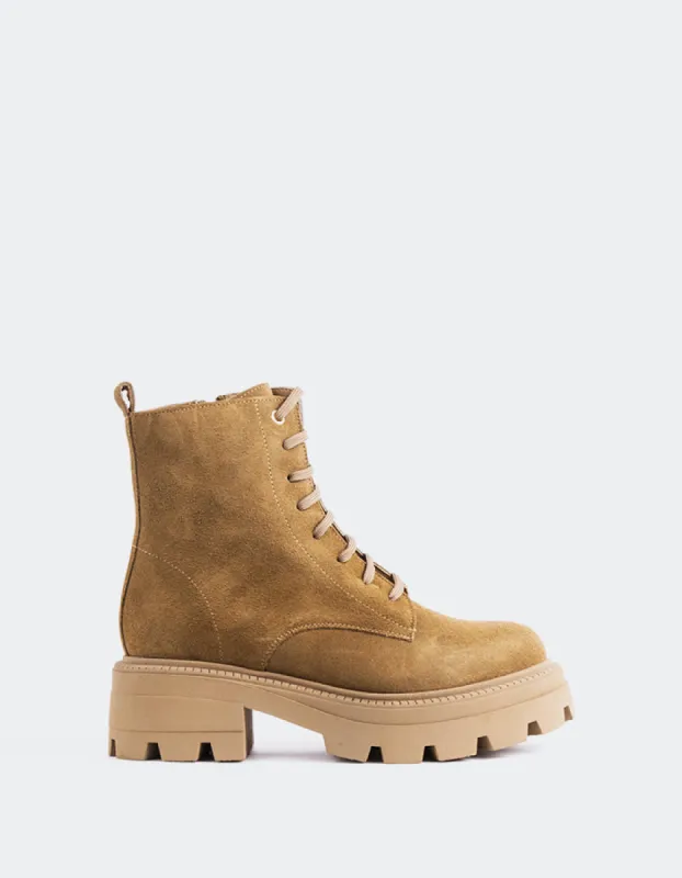 Garrett Taupe Suede sold by L'Intervalle