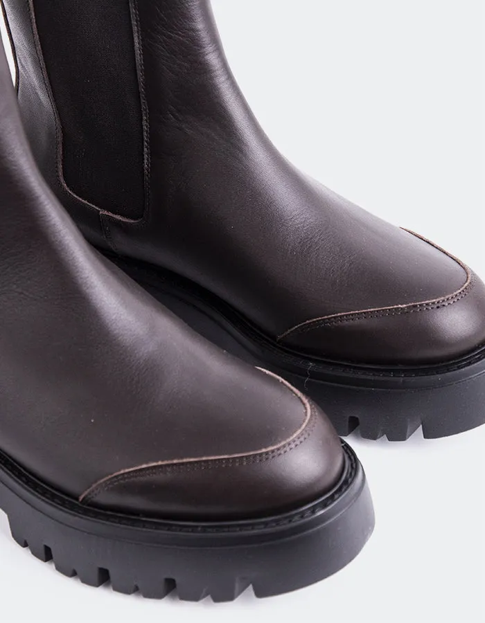 Flynt Brown Leather sold by L'Intervalle product image thumbnail 3