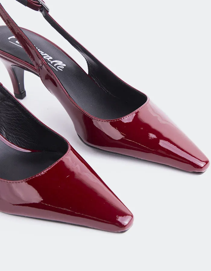 Denny Burgundy Patent sold by L'Intervalle product image thumbnail 3