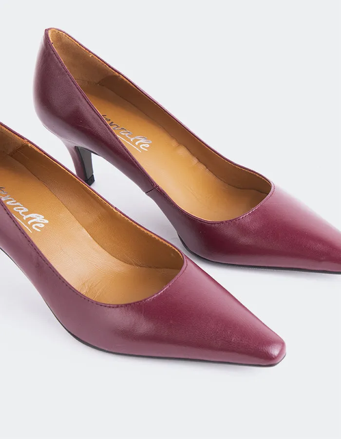 Edzell Burgundy Leather sold by L'Intervalle product image thumbnail 3