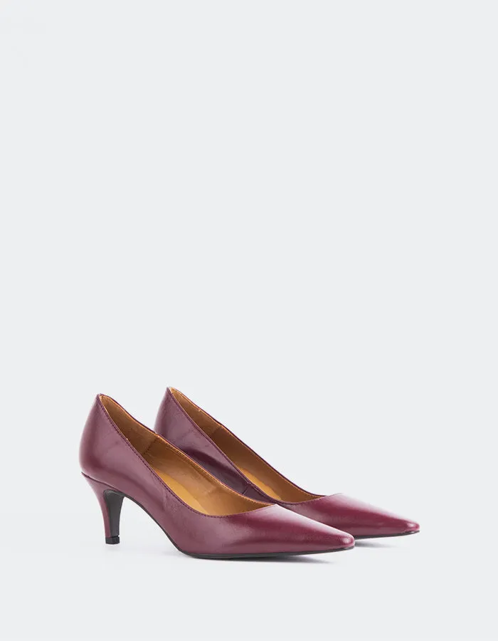 Edzell Burgundy Leather sold by L'Intervalle product image thumbnail 2