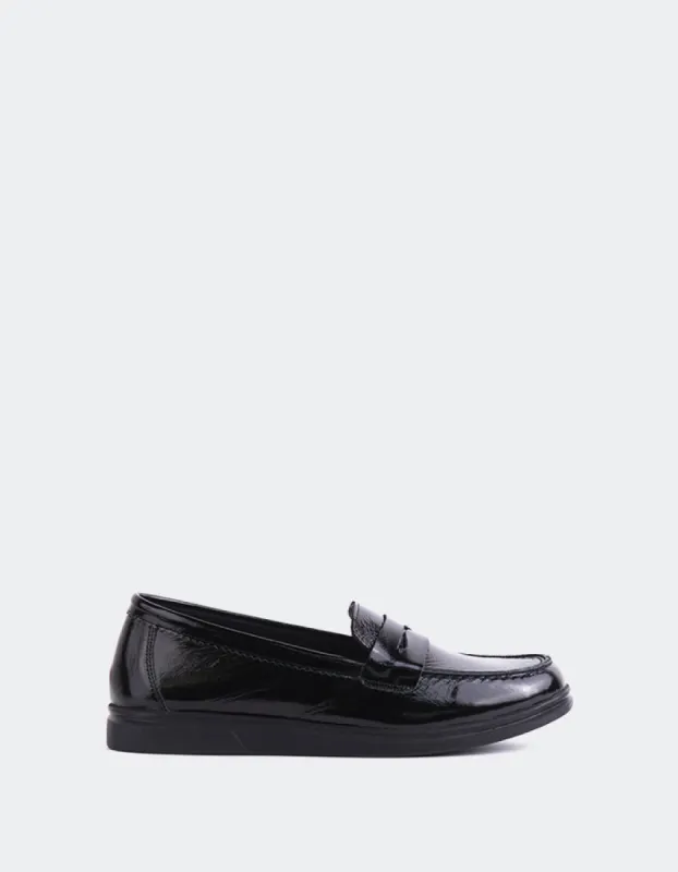 Sperry Black Patent sold by L'Intervalle
