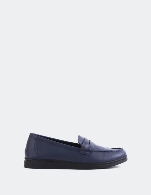 Sperry Navy Leather sold by L'Intervalle