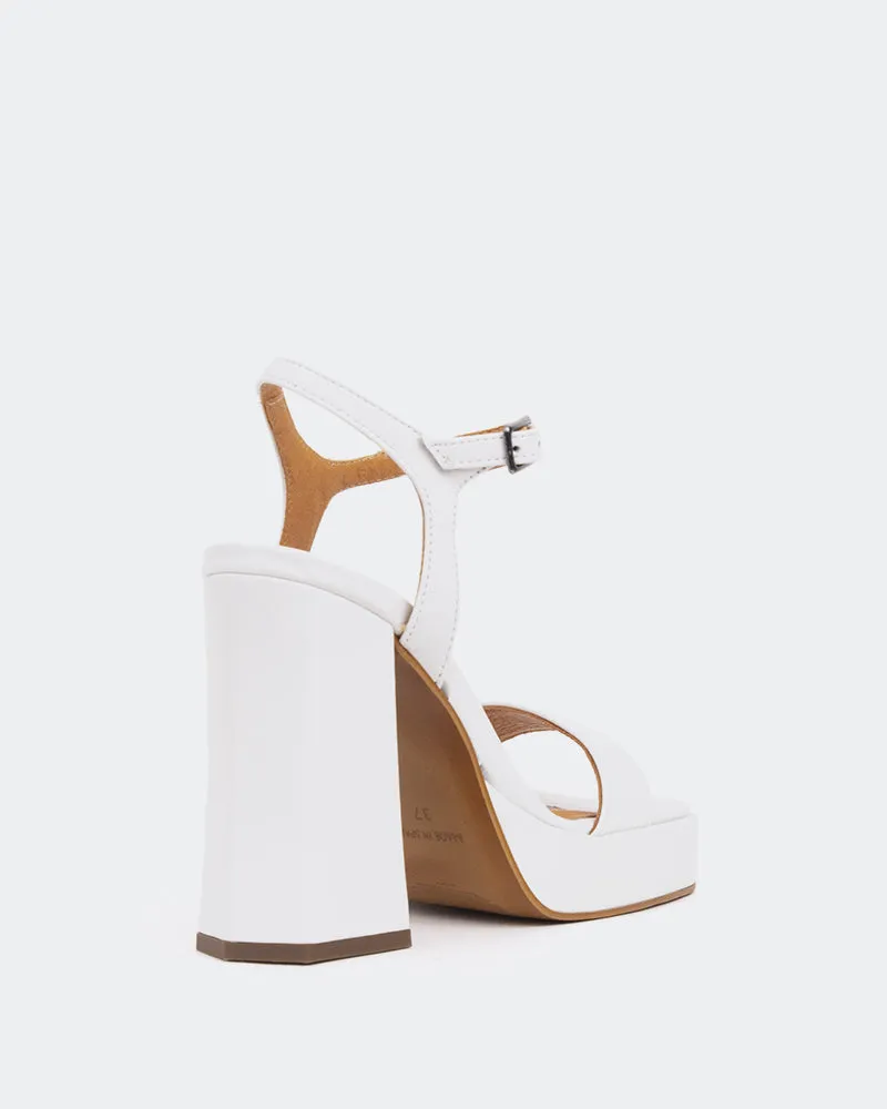 Rabanne, White Leather/Cuir Blanc sold by L'Intervalle product image thumbnail 3