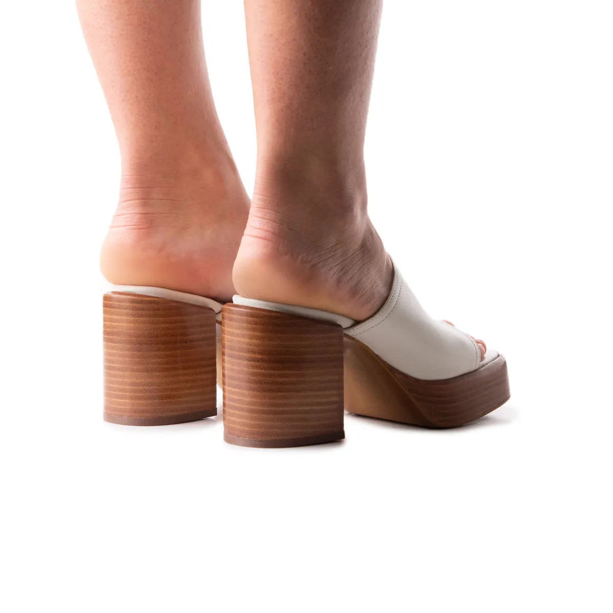 Pachuca Off White Leather sold by L'Intervalle product image thumbnail 3