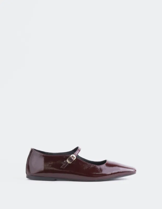 Sylph Burgundy Patent sold by L'Intervalle