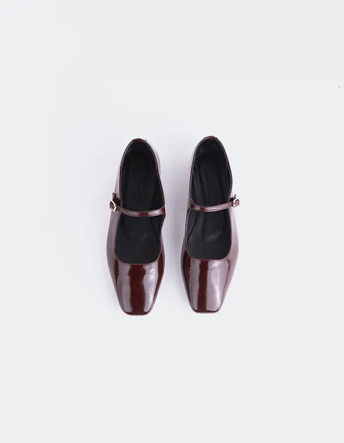 Sylph Burgundy Patent sold by L'Intervalle product image thumbnail 5