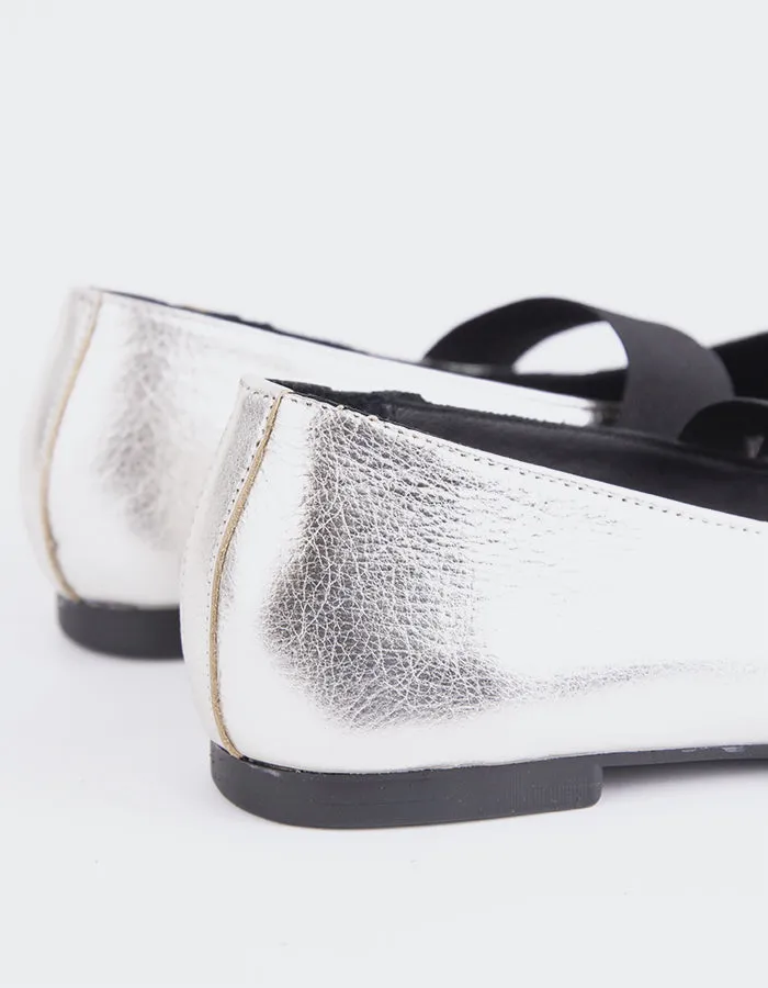 Seraphina Silver Leather sold by L'Intervalle product image thumbnail 4