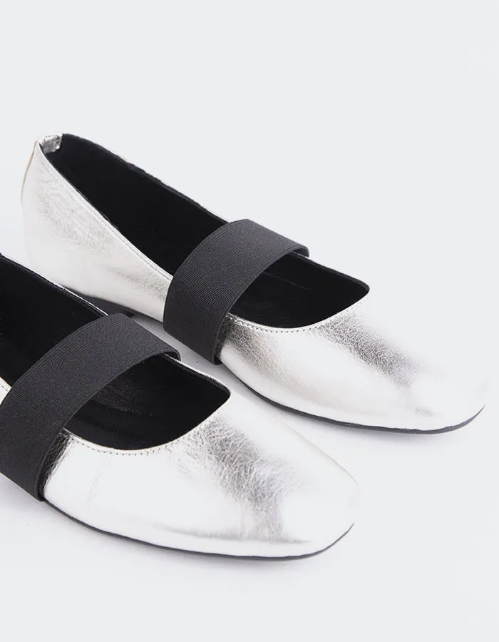 Seraphina Silver Leather sold by L'Intervalle product image thumbnail 3