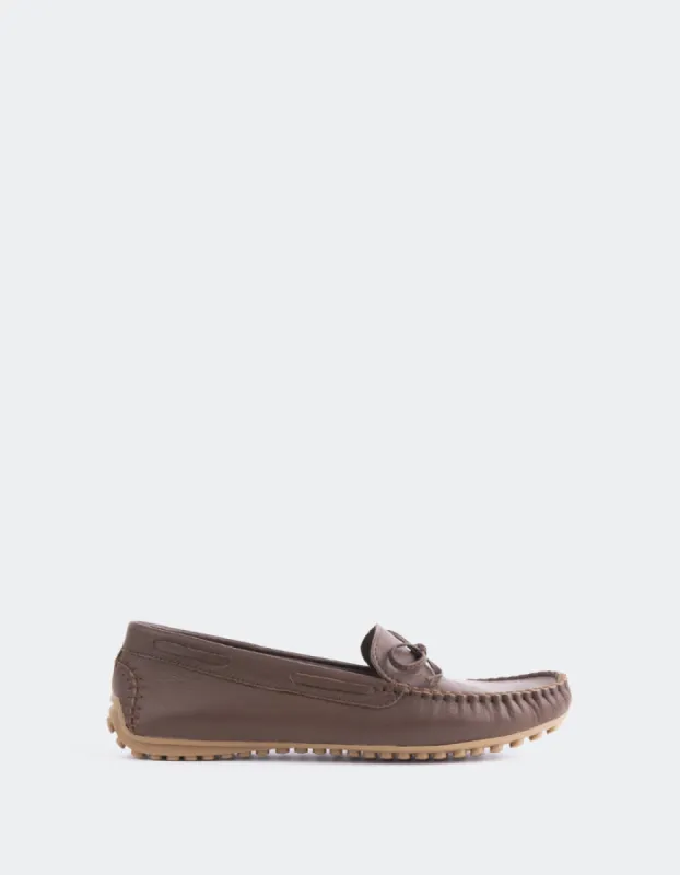 Nhuna Brown Leather sold by L'Intervalle