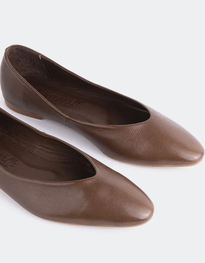 Glissandra Brown Leather sold by L'Intervalle product image thumbnail 3