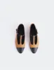 Elara Tan Black Leather sold by L'Intervalle