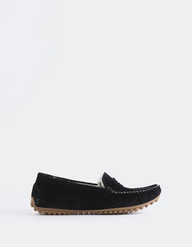 Bobble Black Suede sold by L'Intervalle