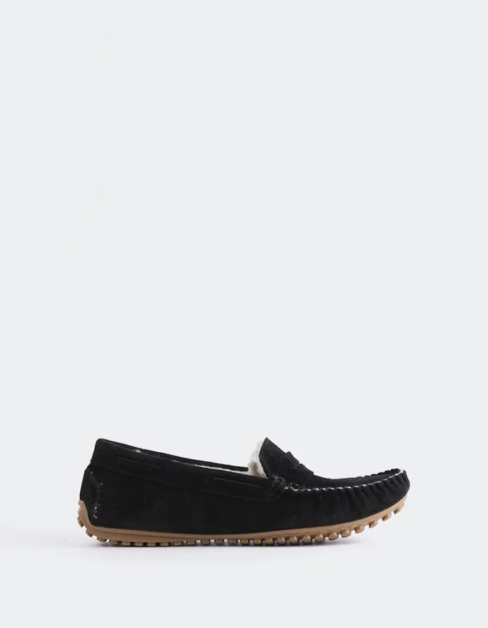 Bobble Black Suede sold by L'Intervalle
