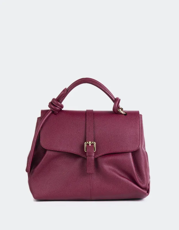 Verone Burgundy Leather sold by L'Intervalle