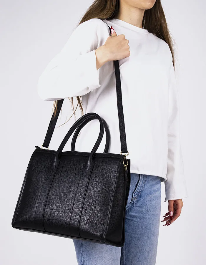 Veena Black Leather sold by L'Intervalle product image thumbnail 4