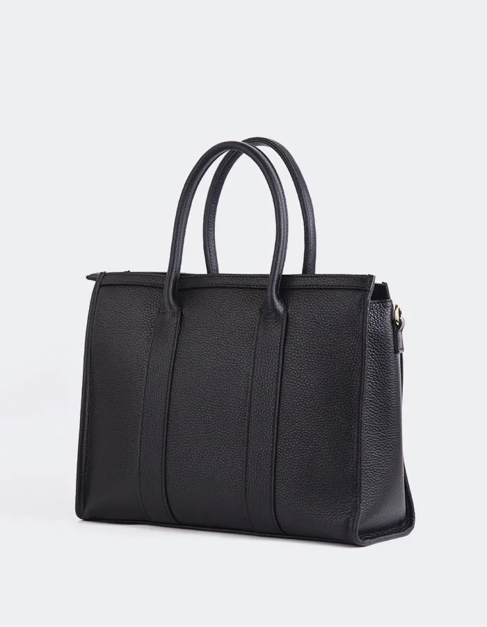 Veena Black Leather sold by L'Intervalle product image thumbnail 2