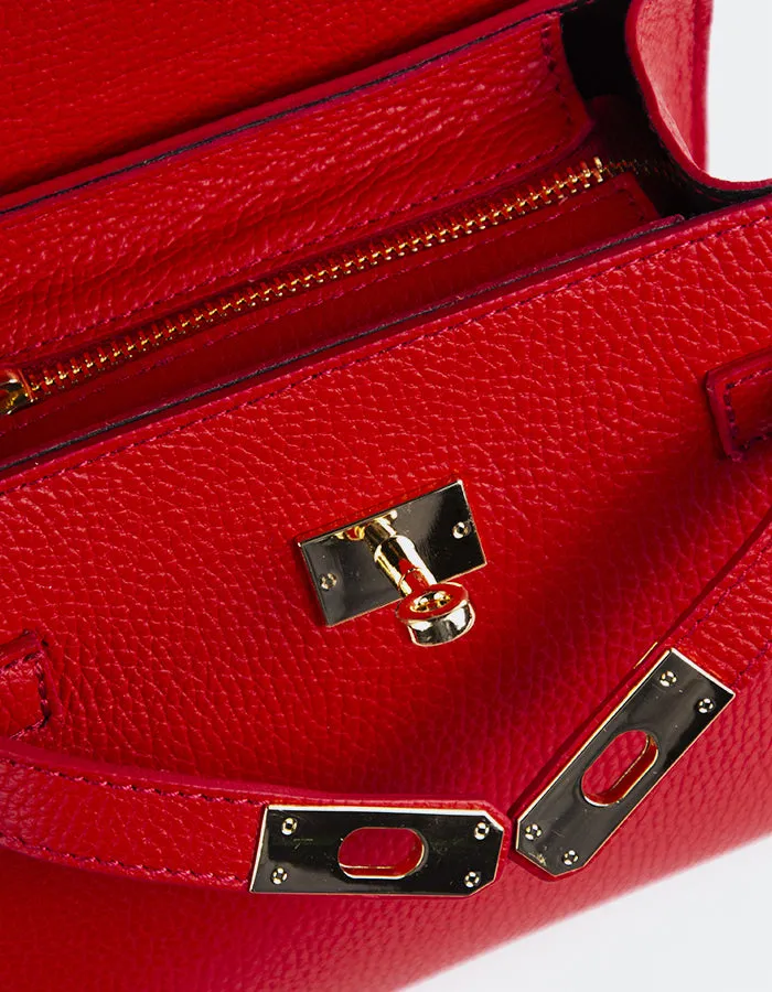 Vance Red Leather sold by L'Intervalle product image thumbnail 4