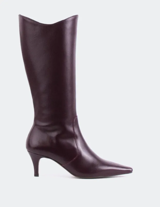 Odyssia Burgundy Leather sold by L'Intervalle