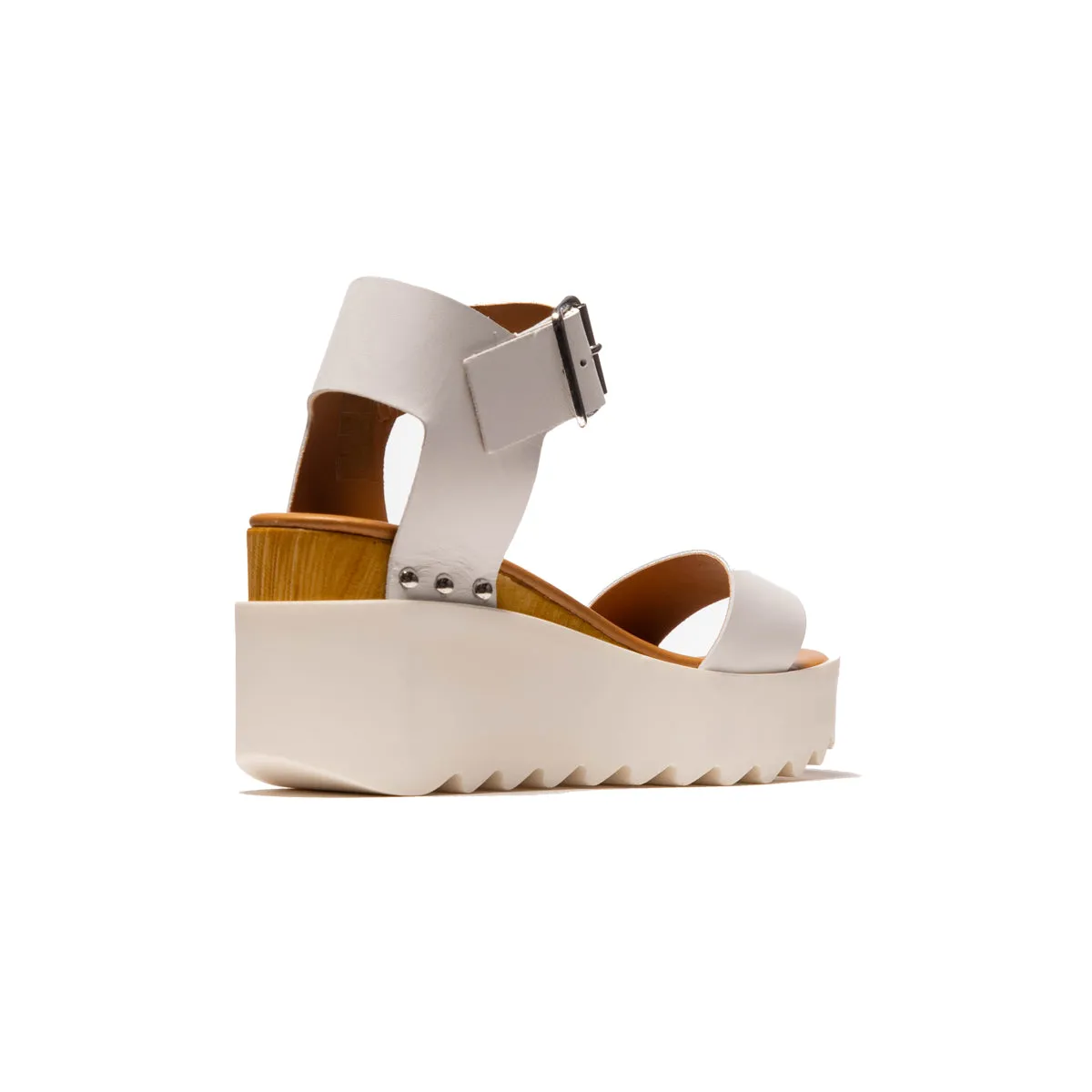 Ishana White Leather sold by L'Intervalle product image thumbnail 4