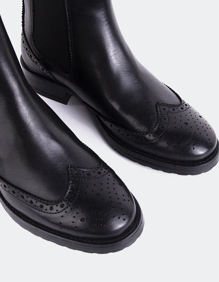 Debree Black Leather sold by L'Intervalle product image thumbnail 3