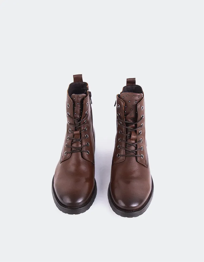 Daiki Brown Leather sold by L'Intervalle product image thumbnail 5