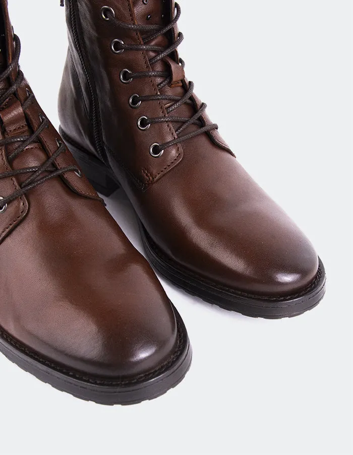 Daiki Brown Leather sold by L'Intervalle product image thumbnail 3
