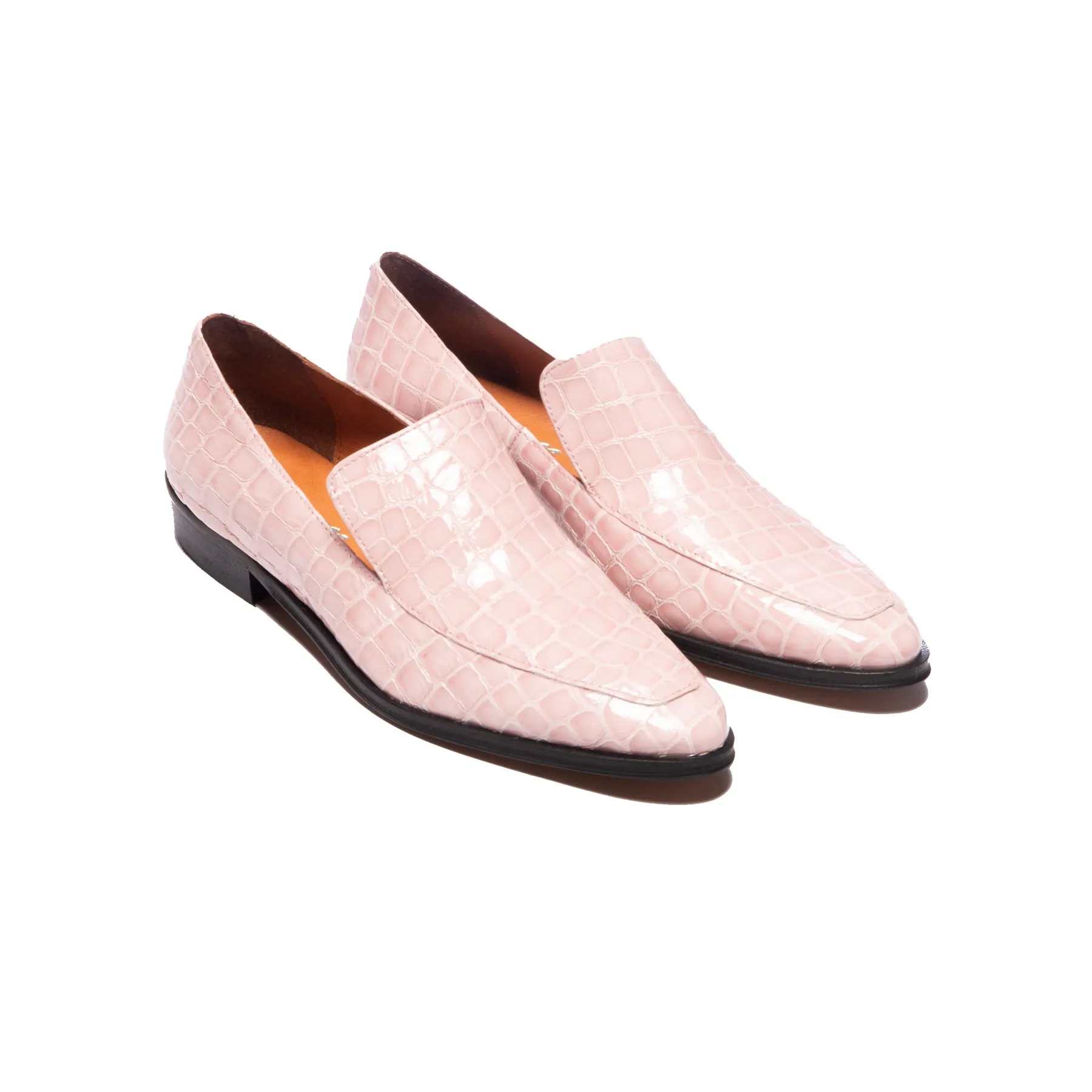 Marisol Rose Croco Leather sold by L'Intervalle product image thumbnail 5