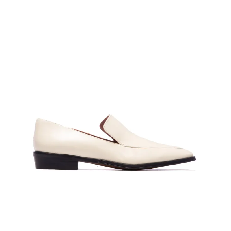 Marisol White Leather sold by L'Intervalle