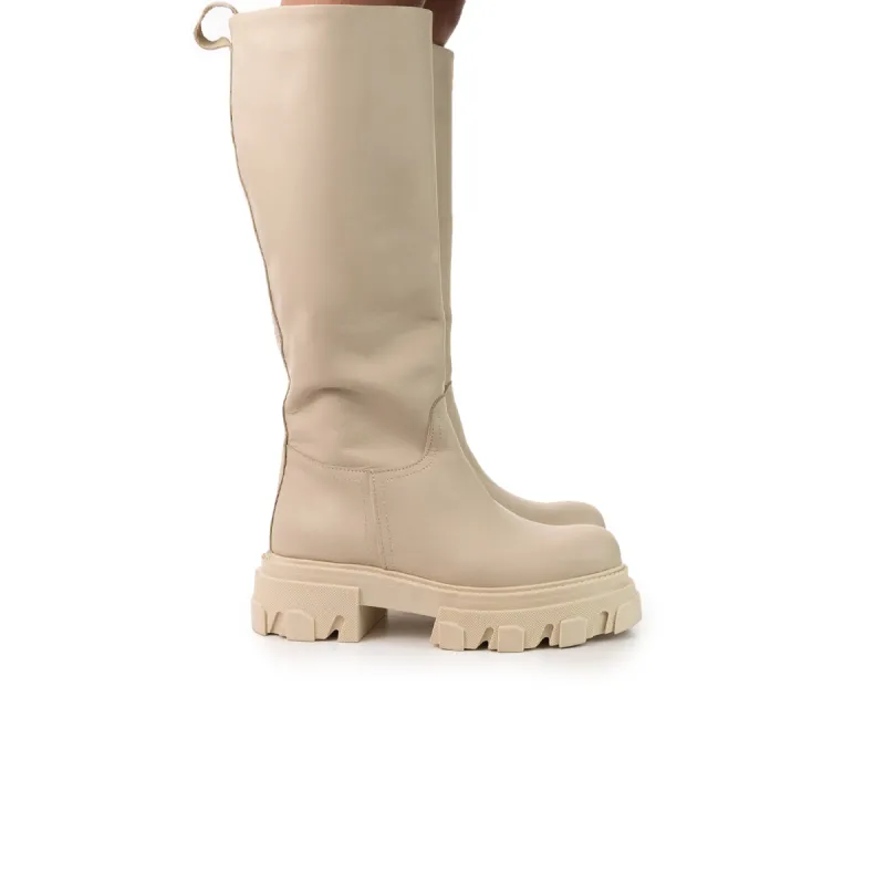 Marikina Beige Leather sold by L'Intervalle