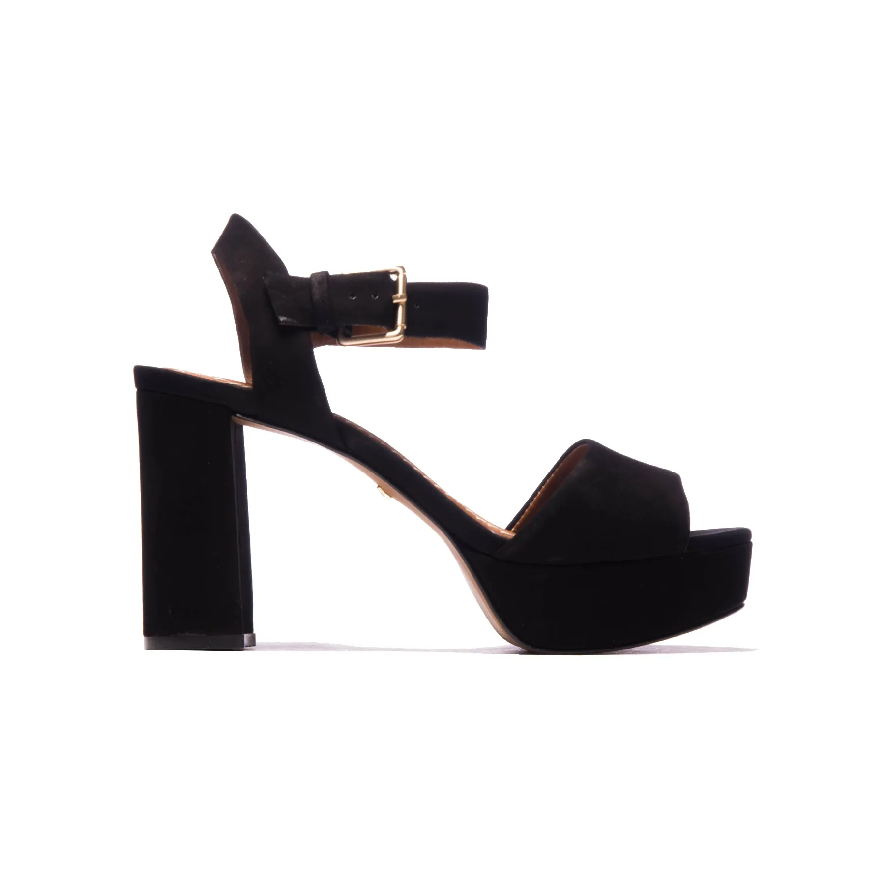 Lelia Black Nubuck sold by L'Intervalle