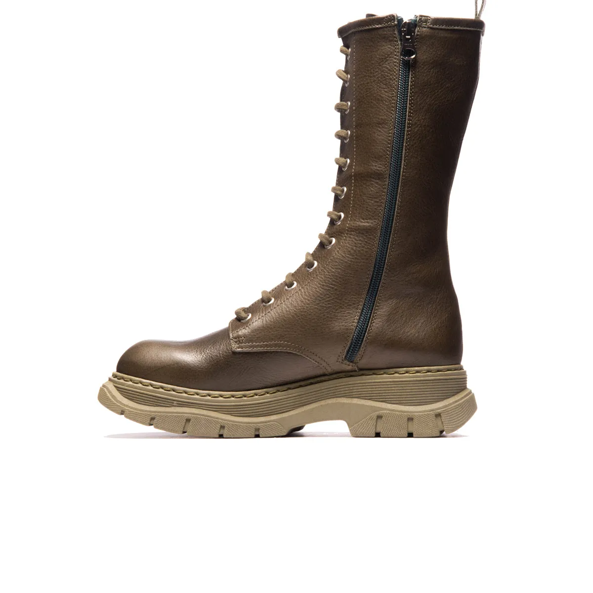 Curtis Khaki Leather sold by L'Intervalle product image thumbnail 3