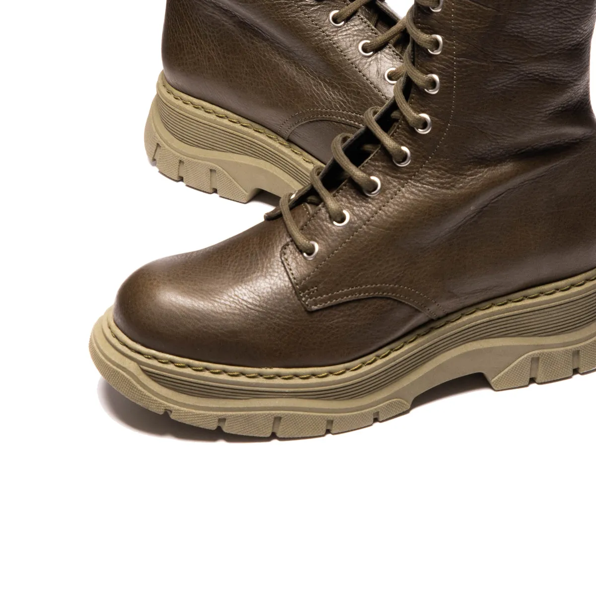 Curtis Khaki Leather sold by L'Intervalle product image thumbnail 5