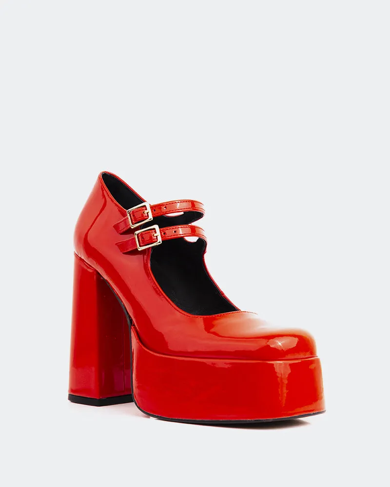 Bird Red Patent sold by L'Intervalle product image thumbnail 2