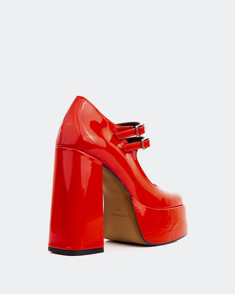 Bird Red Patent sold by L'Intervalle product image thumbnail 3