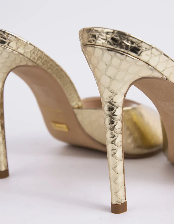 Thelma Gold Snake Leather sold by L'Intervalle product image thumbnail 3