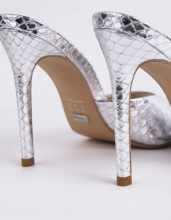 Thelma Silver Snake Leather sold by L'Intervalle product image thumbnail 3