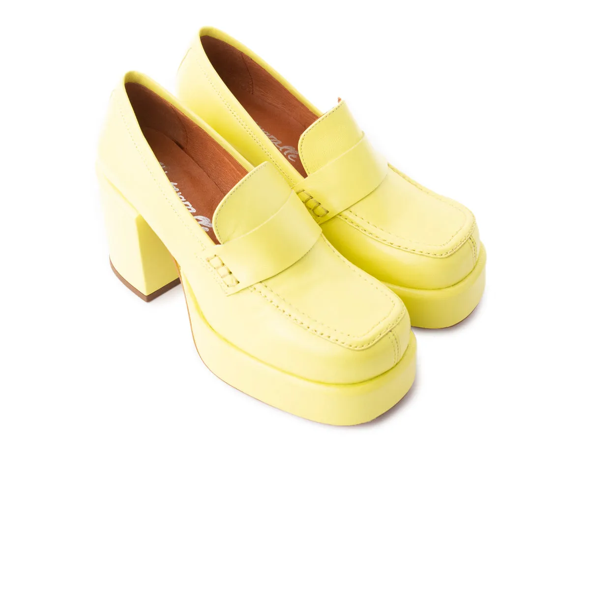 Soria Yellow Leather sold by L'Intervalle product image thumbnail 2