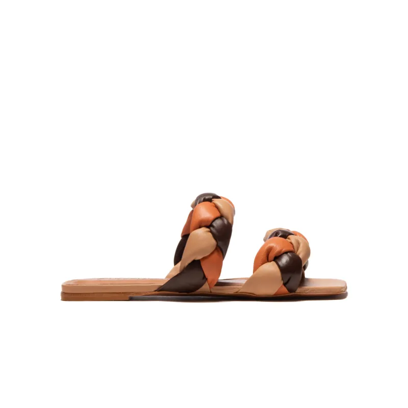 Bahia Brown Multi Leather sold by L'Intervalle