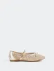 Starflower Gold Leather sold by L'Intervalle