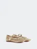 Starflower Gold Leather sold by L'Intervalle