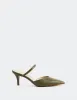 Forsythia Khaki Leather sold by L'Intervalle
