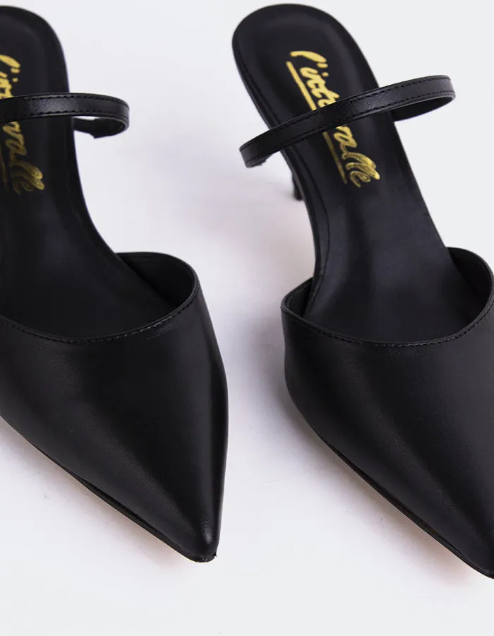 Forsythia Black Leather sold by L'Intervalle product image thumbnail 3