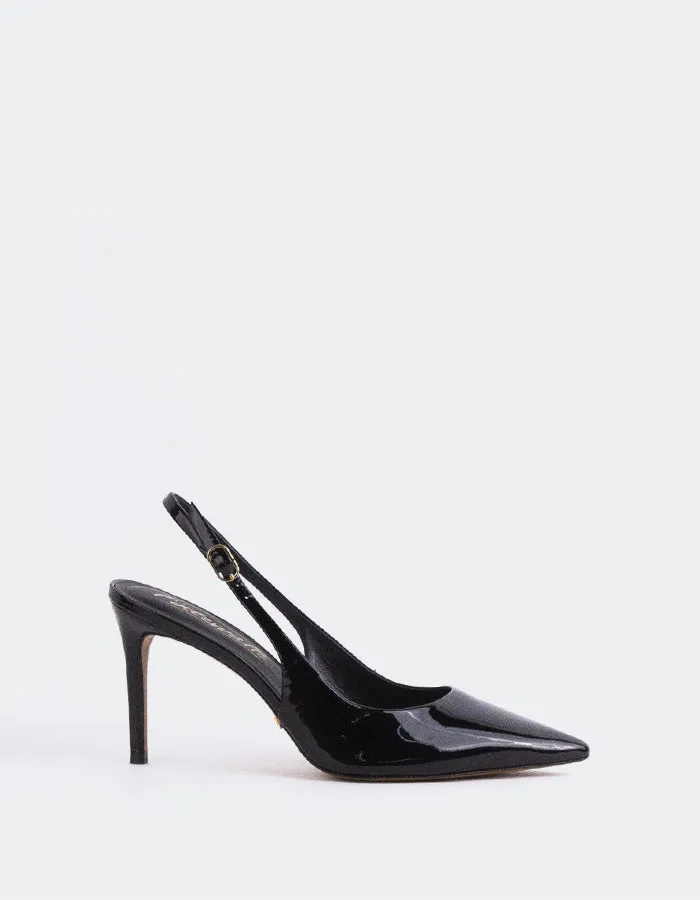 Borage Black Patent sold by L'Intervalle